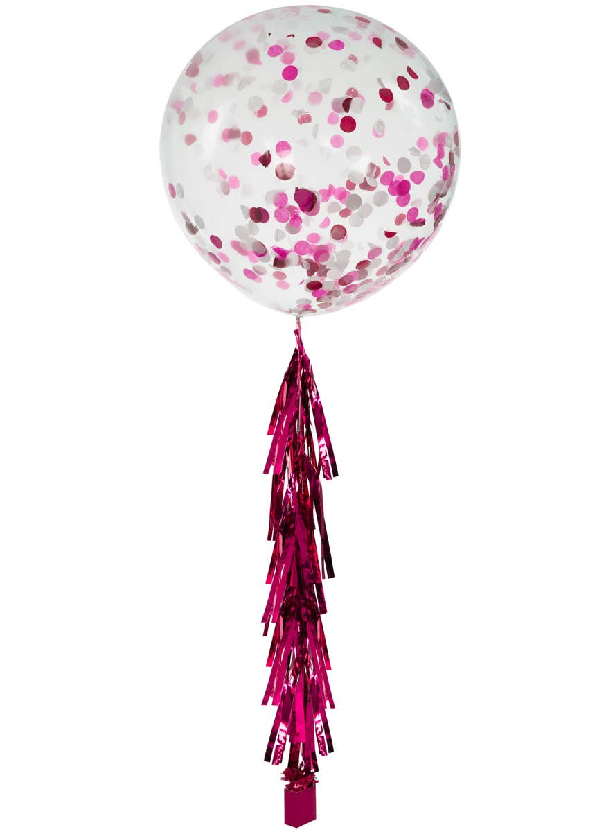 Image of Metallic Burgundy 9 Pack Of 35cm Decorative Tassels - Alternate Image 2