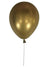 Image of Metallic Gold Chrome 12 Pack Party Balloons
