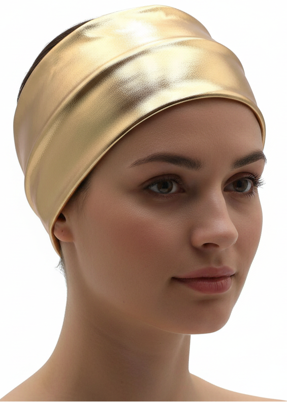 Metallic Gold Headband - Main Image
