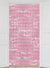 Image of Metallic Pink Square Foil 2m x 90cm Backdrop Decoration