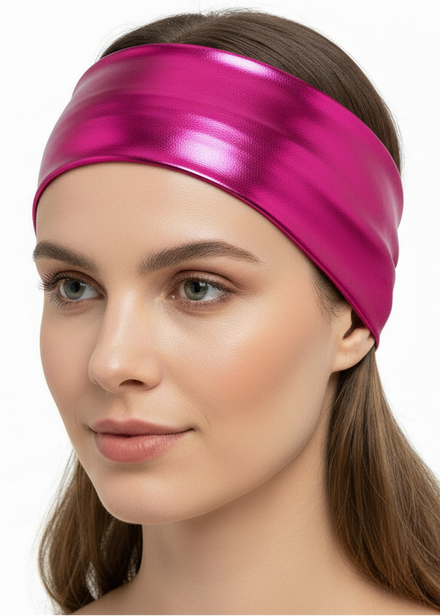 Metallic Pink Headband - Main Image