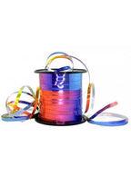 Image of Metallic Rainbow 225cm Long Curling Ribbon