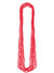 Red Metallic 8 Pack Beaded Necklaces