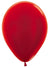 Image of Metallic Red Small 12cm Air Fill Latex Balloon