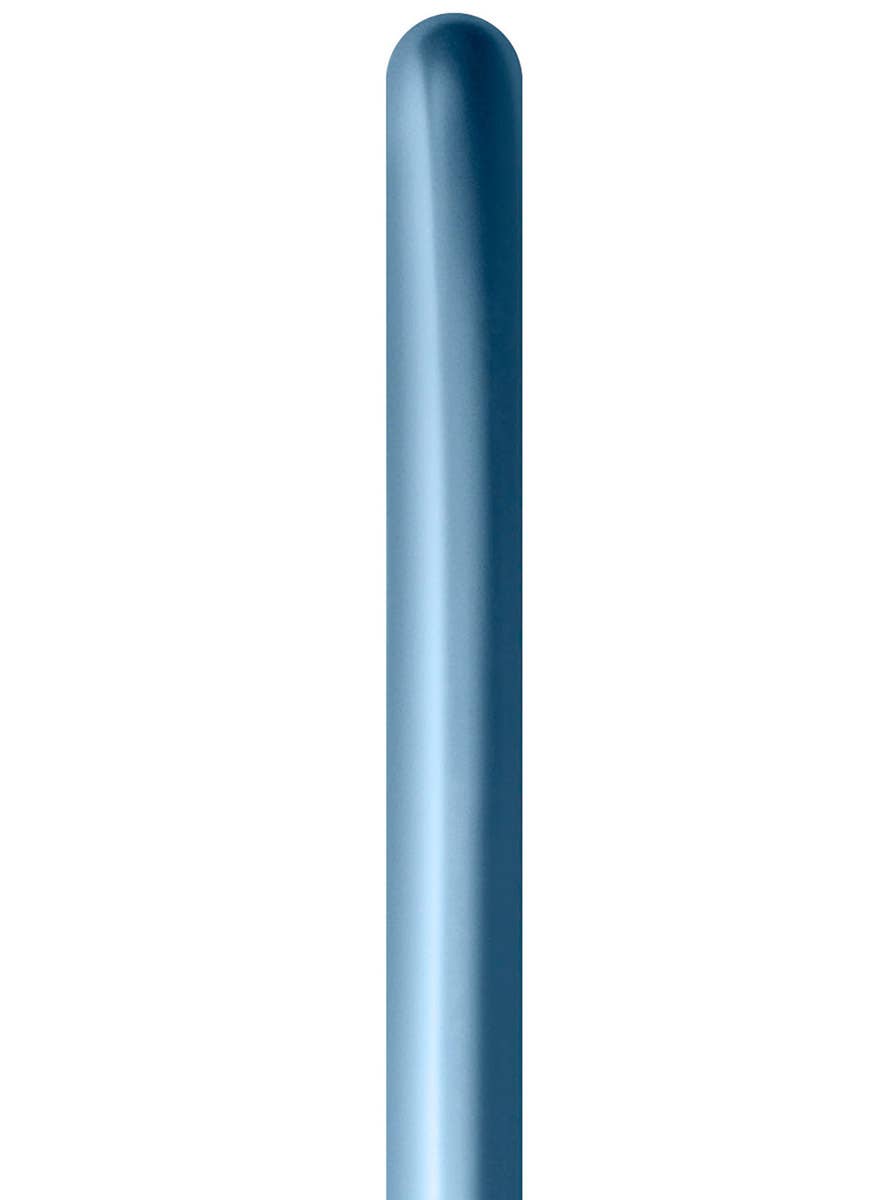 Image of Metallic Blue Single 260S Latex Modelling Balloon