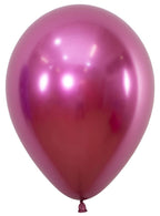 Image of Metallic Reflex Fuchsia Small 12cm Air Fill Latex Balloon