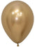 Image of Metallic Reflex Gold Single 30cm Latex Balloon    