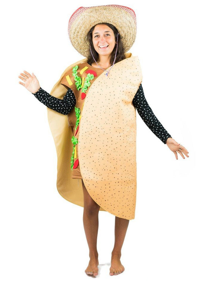 Mexican Taco Novelty Adults Costume - Main Image