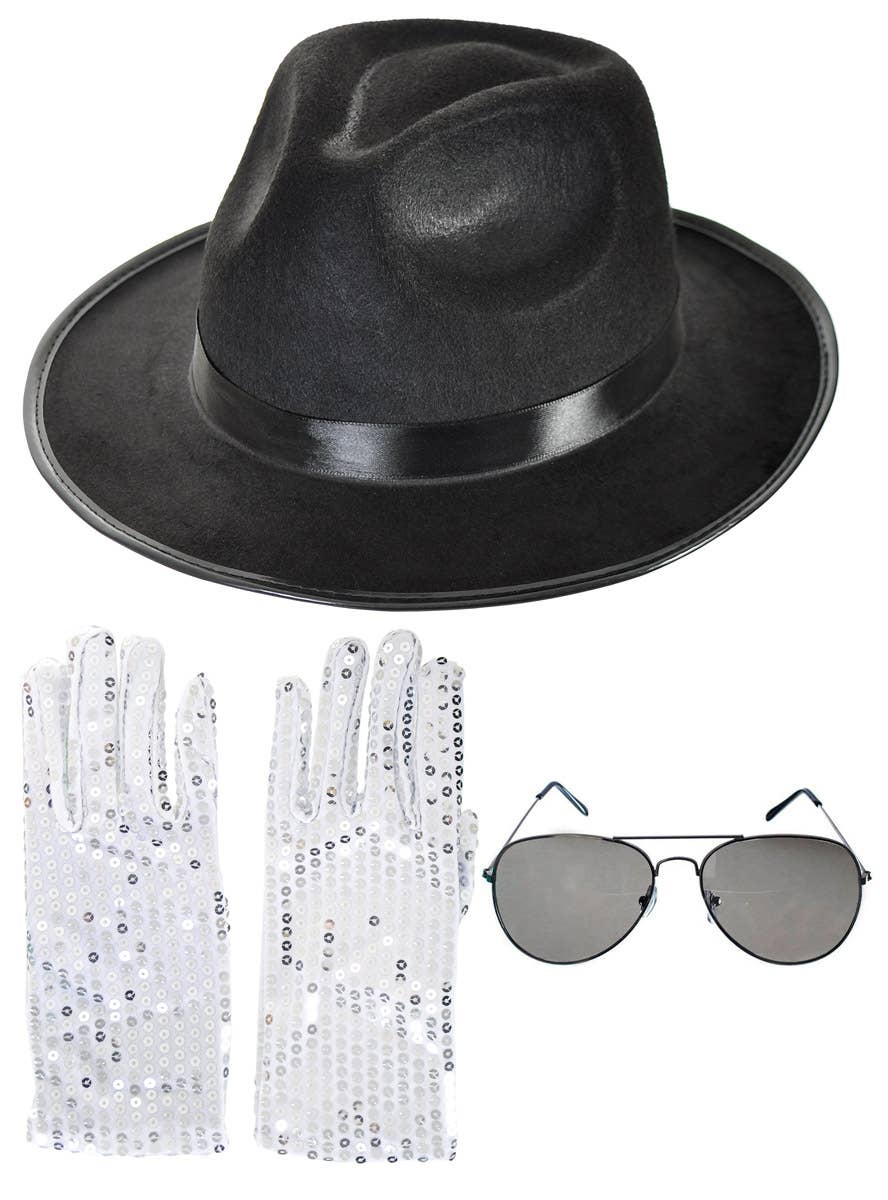 Image of Michael Jackson 3 Piece Costume Accessory Set