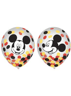Image Of Mickey Mouse Forever 6 Pack Confetti Balloons