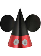 Image Of Mickey Mouse Forever 8 Pack Cone Party Hats