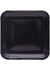 Image of Midnight Black 20 Pack 23cm Square Paper Plates