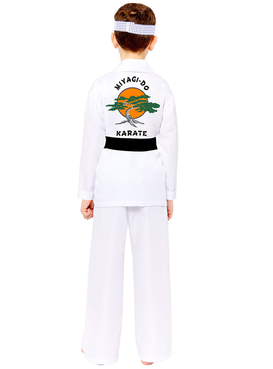 Back image of Cobra Kai Teen Boys Miyagi de Karate Costume