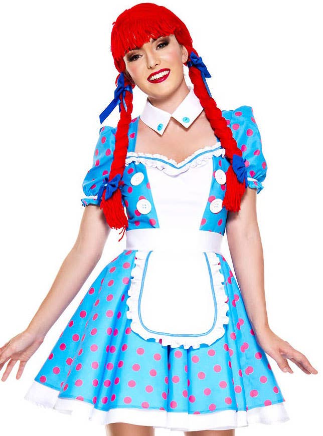 Racy Rag Doll Womens Costume | Sexy Rag Doll Fancy Dress Costume