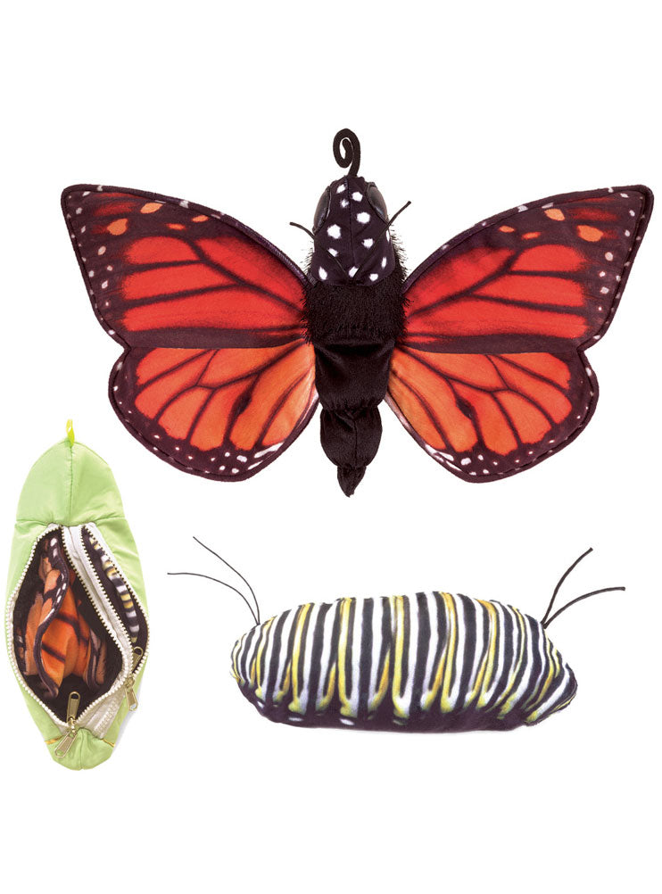Monarch Butterfly Life Cycle Puppet - Main Image