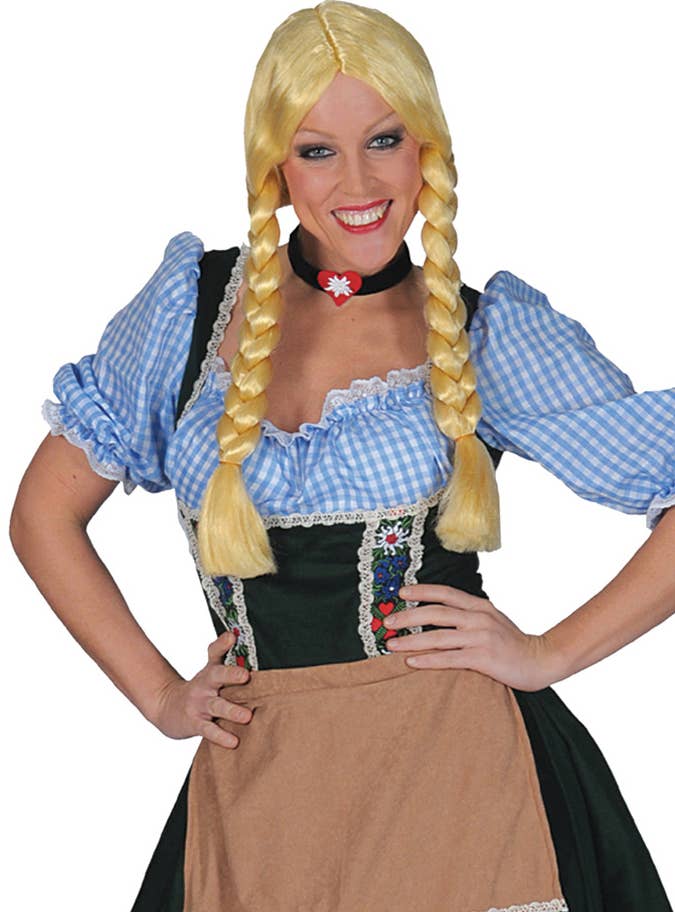 Image of Salzburg Oktoberfest Women's Austrian Beer Maid Costume - Close Image