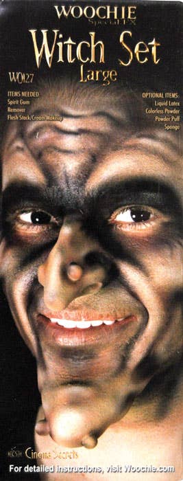 Witch Nose and Chin SFX Prosthetic Kit 