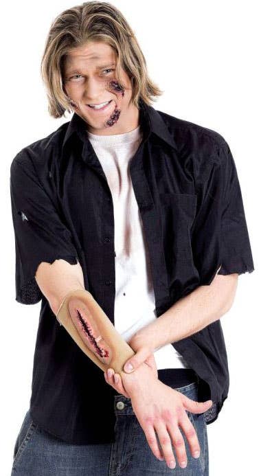 Laced Up Stitches Stocking Fabric Costume Sleeve 