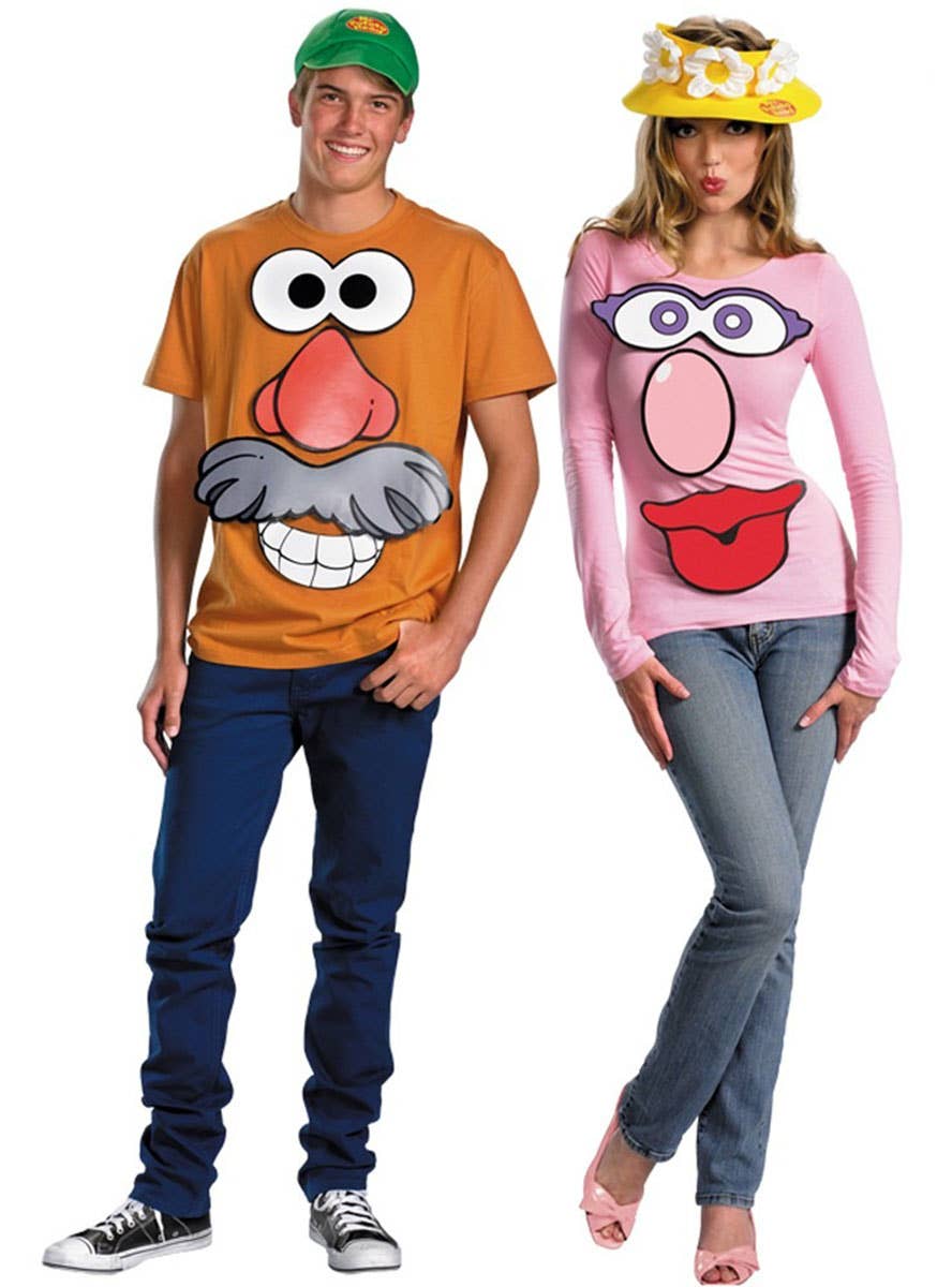 Couples Mr and Mrs Potato Head Costume Kit
