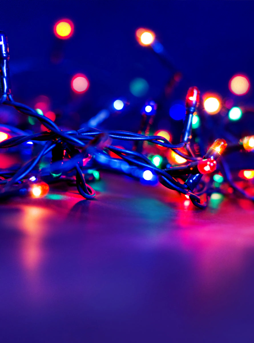 Multicolour 200 Bulb String Fairy Lights - Main Image