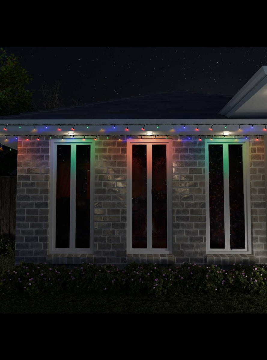 Multicolour 600 Bulb Christmas Fairy String Lights - Main Image