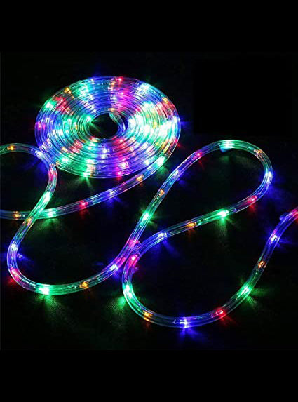 Multicolour 9 Metre Connectable Flashing Rope Light Decoration