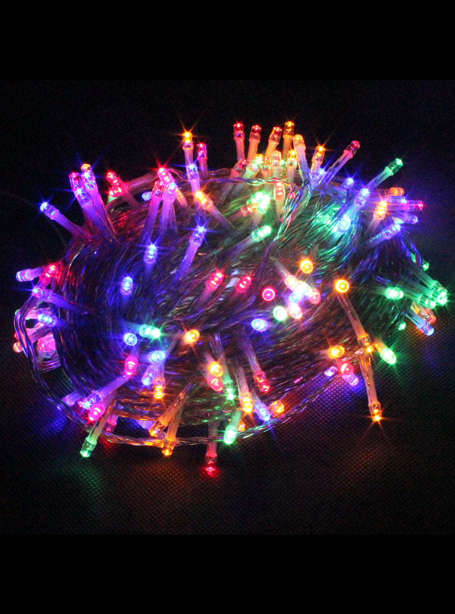 Multicolour Solar String Christmas Lights - Alternate Image