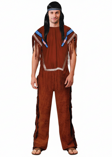Native American Mens Indian Costume - Main Image