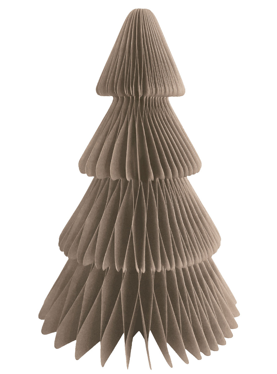 Natural Christmas Tree Honeycomb Decoration 20cm Main Image