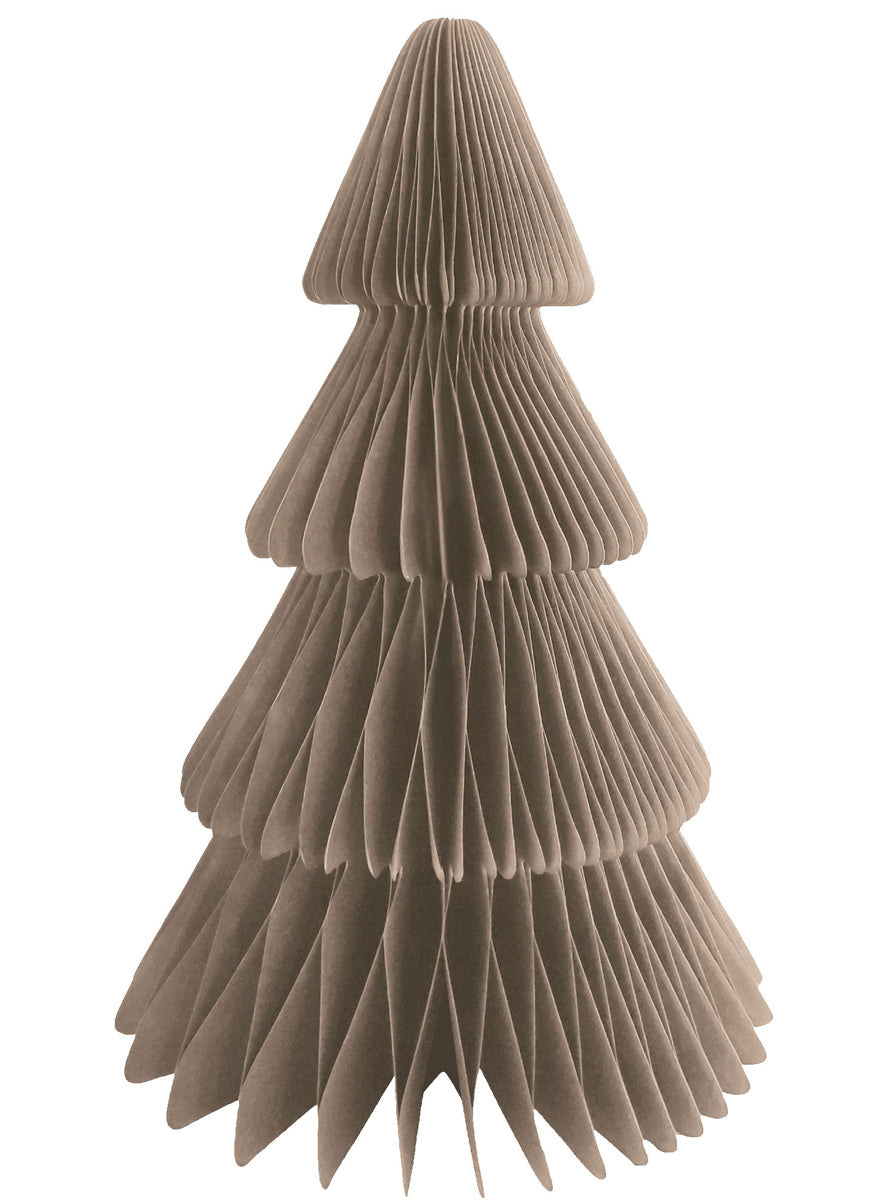 Natural Christmas Tree Honeycomb Decoration 35cm Main Image