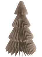 Natural Christmas Tree Honeycomb Decoration 35cm Main Image