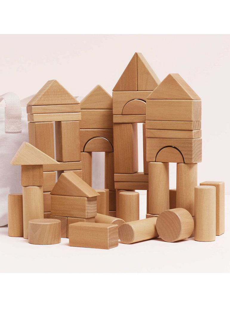 Natural Wood 60Pc Building Blocks - Alternate Image 1