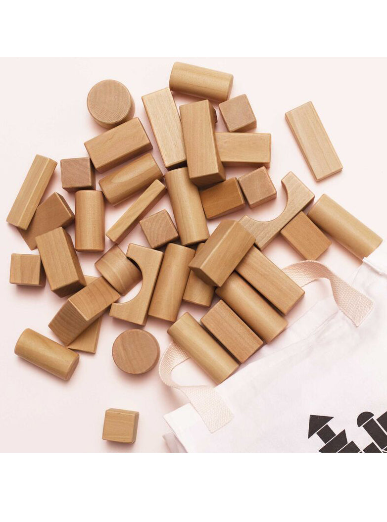 Natural Wood 60Pc Building Blocks - Alternate Image 2