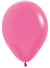 Image of Neon Fuchsia Pink Single Small 12cm Air Fill Latex Balloon