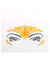 Image of Neon Orange Stick-On UV Reactive Festival Face Jewels