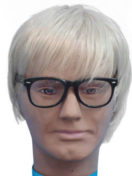 Nerd Black Frame Costume Glasses