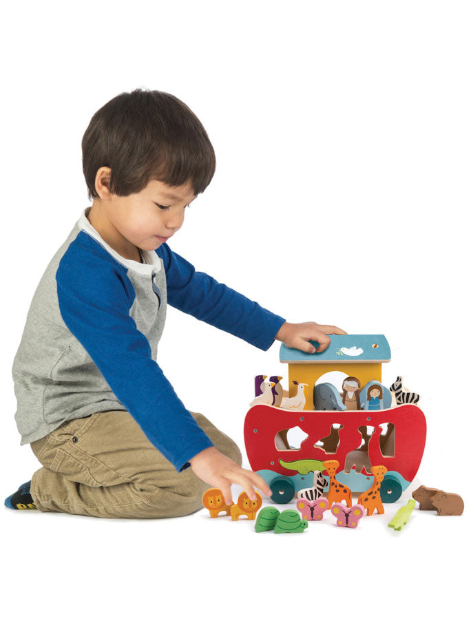 Noahs Ark Shape Sorter Toy - Alternate Image 1
