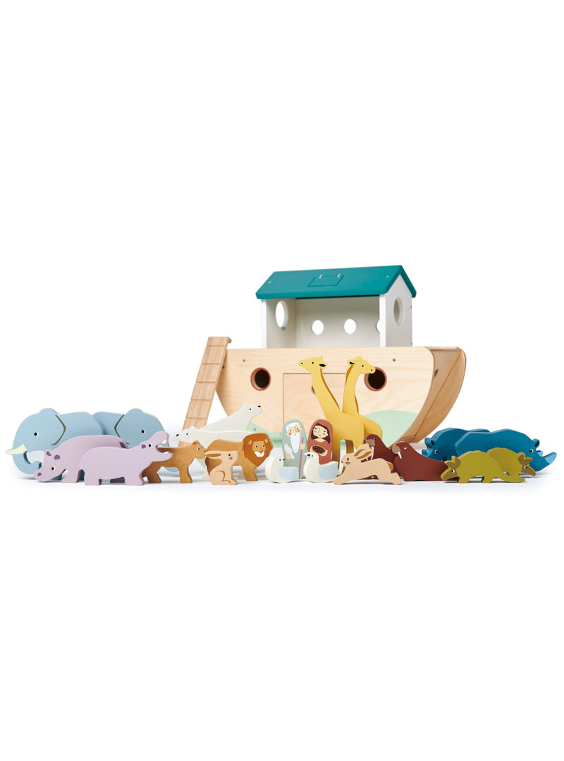 Noahs Wooden Ark Childrens Pretend Toy Set - Alternate Image 4