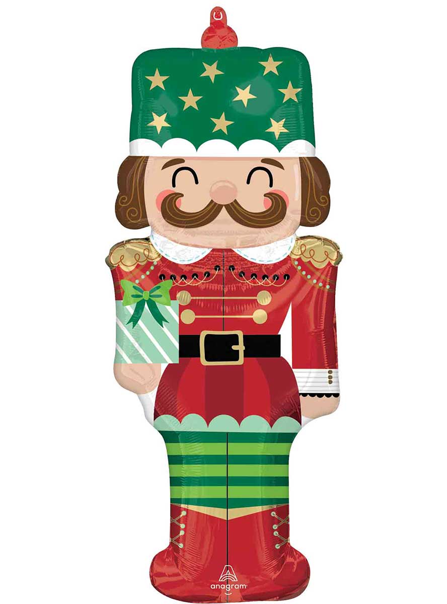 Nutcracker Christmas Supershape Foil Balloon 86cm