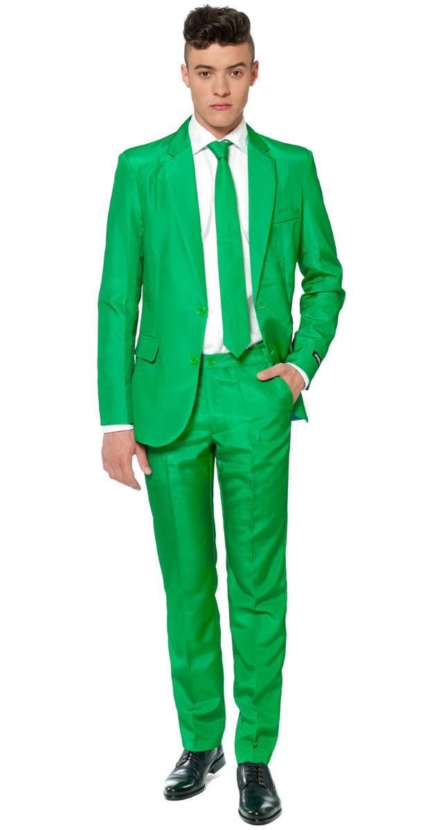 Men's Green Novelty Suitmeister Oppo Suit Outfit Main Image