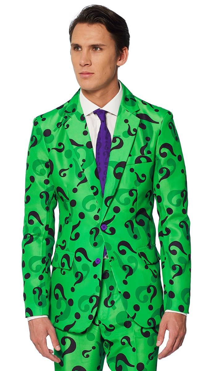 Riddler Suit Mens Costume |DC Licenced Suitmeister Suit