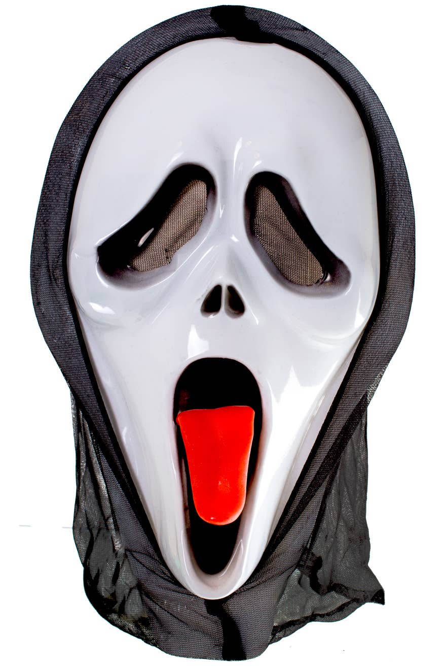 Scream Style Wassup Ghostface Scary Movie Inspired Costume Mask
