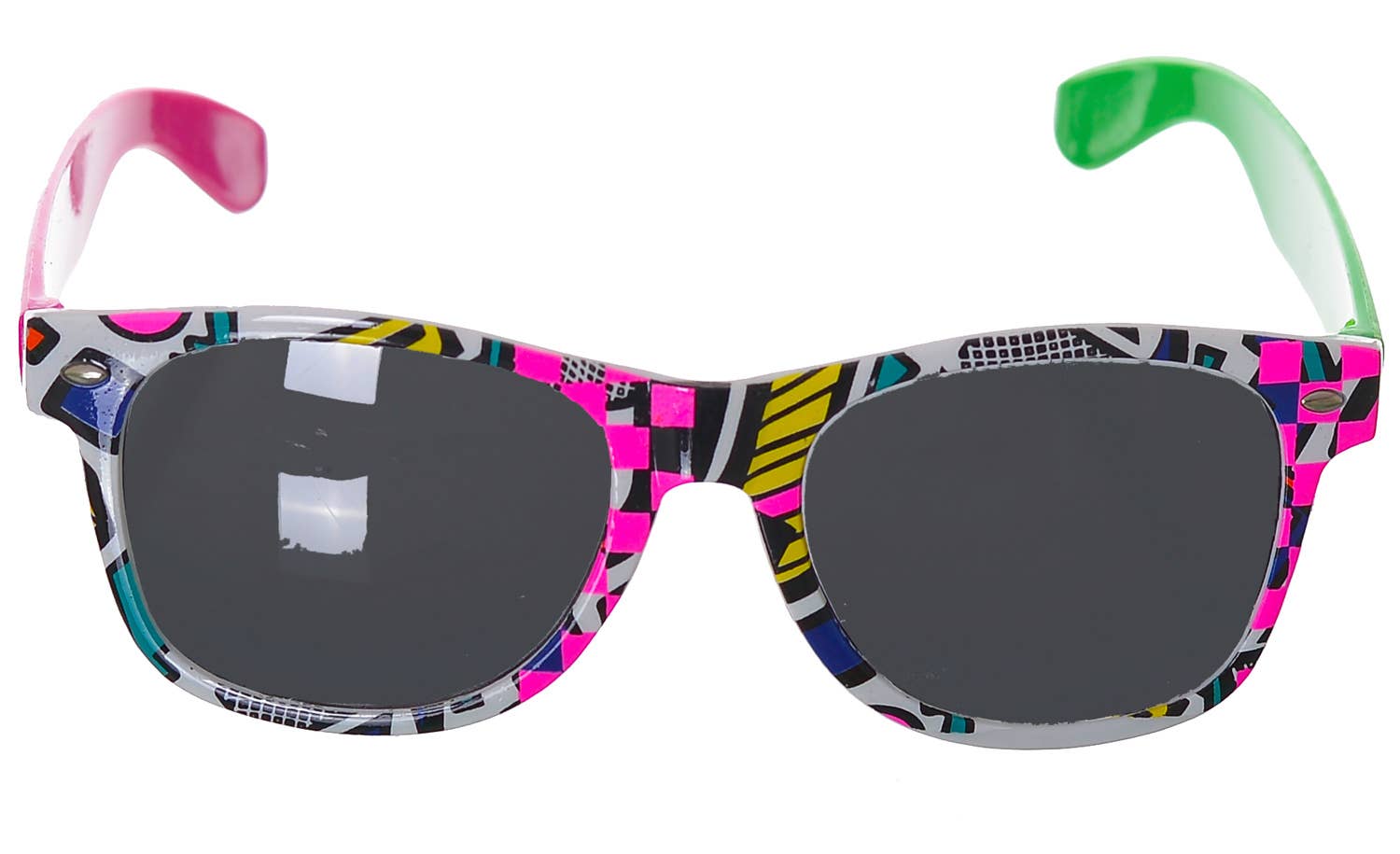 1980s Retro Party Adults Costume Glasses - Second Image 