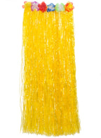 Long Yellow Hawaiian Hula Skirt