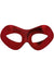 Red Metallic Super Hero Costume Mask