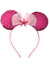 Pink Sequinned Minnie Mouse Style Mermaid Headband with Starfish