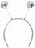 Silver Sequinned Alien Costume Headband