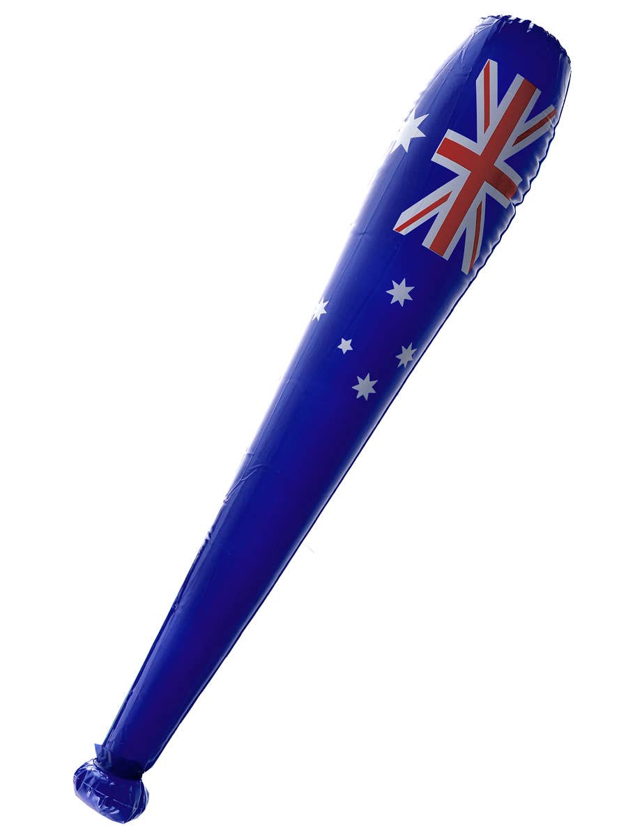 Novelty Australia Day Inflatable Baseball Bat with Aussie Flag Print - Main Image