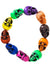 Rainbow Sugar Skulls Costume Bracelet