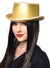 Gold Metallic Deluxe Top Hat with Light Up Trim - Main Image